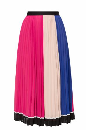 Printed pleated skirt, zdjęcie 1 Printed pleated skirt od Self Portrait